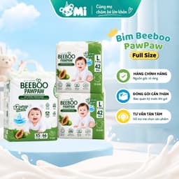 Tã /Bỉm Beeboo PawPaw Công Nghệ Nhật Bản Tã Dán Tã Quần Thoáng Khí Cho Bé Đủ Size 1
