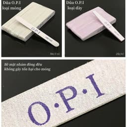 Dũa dày OPI các form và dũa mỏng chuyên dụng cho dân làm nail 9