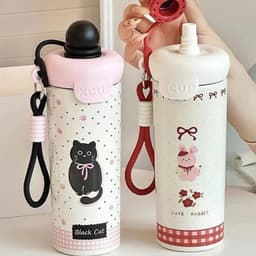 Bình giữ nhiệt inox 316 dung tích 600ml, ly giữ nhiệt XCUP có nắp bịt kèm dây đeo tiện lợi 8