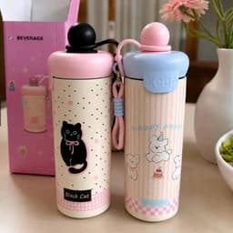 Bình giữ nhiệt inox 316 dung tích 600ml, ly giữ nhiệt XCUP có nắp bịt kèm dây đeo tiện lợi 7