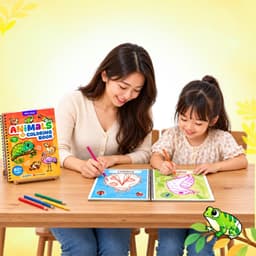 Sách Animals Coloring Book - Sách tô màu động vật cho bé 6