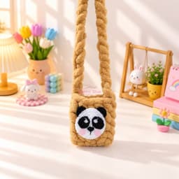 Túi Đựng Tỏi Cho Bé Bằng Len Mềm Dày Dặn Hình Thú Đáng Yêu Nhiều Mẫu - Bebimo Shop 4