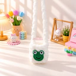 Túi Đựng Tỏi Cho Bé Bằng Len Mềm Dày Dặn Hình Thú Đáng Yêu Nhiều Mẫu - Bebimo Shop 3