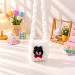 Túi Đựng Tỏi Cho Bé Bằng Len Mềm Dày Dặn Hình Thú Đáng Yêu Nhiều Mẫu - Bebimo Shop 9