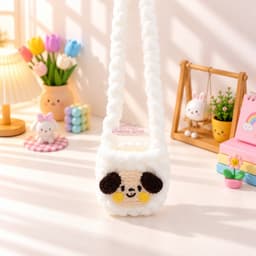 Túi Đựng Tỏi Cho Bé Bằng Len Mềm Dày Dặn Hình Thú Đáng Yêu Nhiều Mẫu - Bebimo Shop 7