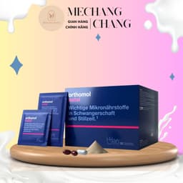 Vitamin mẹ bầu Orthomol Natal Đức dạng bột và viên hỗ trợ bổ sung men vi sinh tăng cường sức khoẻ 1