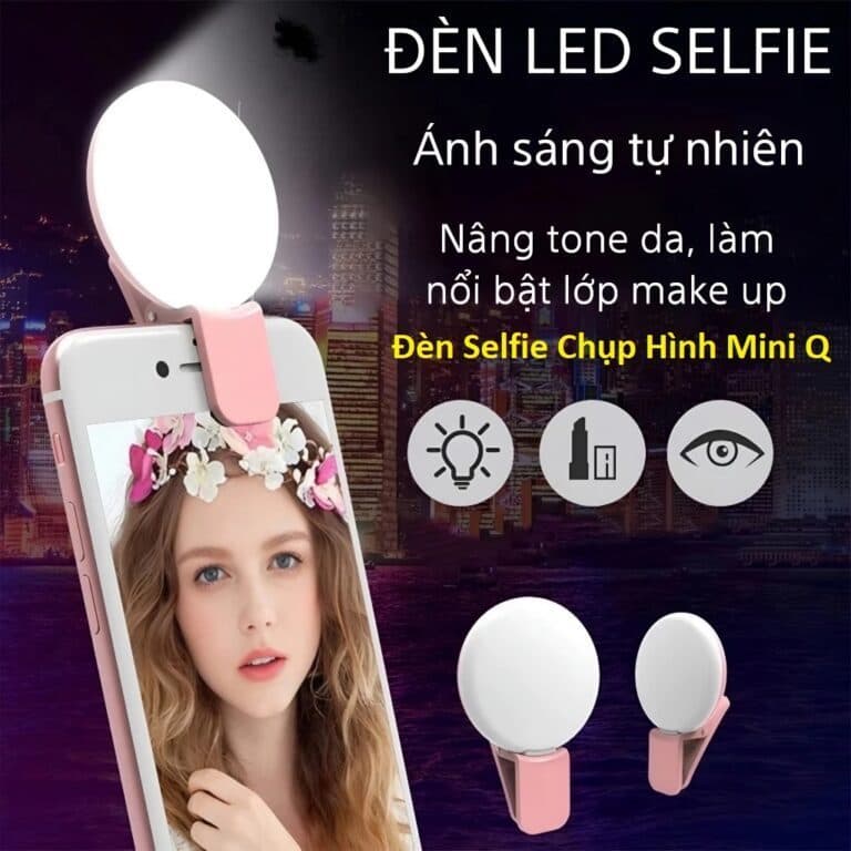 Đèn Led Selfie Chụp Hình Mini Q. NL