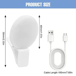 Đèn Led Selfie Chụp Hình Mini Q. NL 2