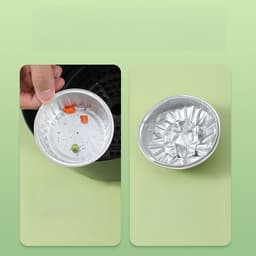 Cốc Nhôm Nhiều Hình Nướng Bánh, Tart Trứng 125ml và Set 250 Chén Giấy Bạc 2