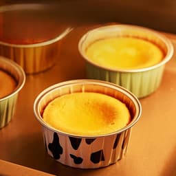 Cốc Nhôm Nhiều Hình Nướng Bánh, Tart Trứng 125ml và Set 250 Chén Giấy Bạc 3