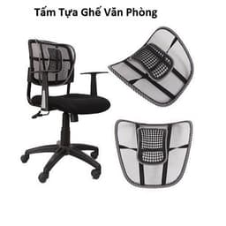 Đệm Lót Ghế Công Thái Học Khoét Lỗ Foma và Tấm Tựa Ghế Văn Phòng/ Masage Chân Bán Nuyệt/Đệm Tựa Lưng NIRA. LMS 8