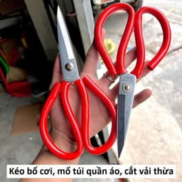 Kéo nhật nhà bếp đa năng No: H-4 và Kéo bổ cơi 21cm/ Kéo Có Nắp Đậy/ Kéo Hình Thoi K6/ Kéo bếp lưỡi răng cưa. LMS 8