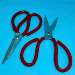 Kéo nhật nhà bếp đa năng No: H-4 và Kéo bổ cơi 21cm/ Kéo Có Nắp Đậy/ Kéo Hình Thoi K6/ Kéo bếp lưỡi răng cưa. LMS 9