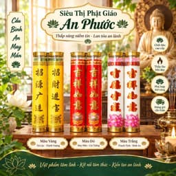1 cặp nến bơ XinXin Hong cháy 120 giờ - Nến cháy 5 ngày liên tục 1