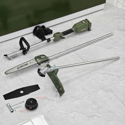 Máy Cắt Cỏ 2 trong 1 (Cắt Cỏ Kết Hợp Cưa Xích) DEKTON M21-CC42CX12 Động Cơ Không Chổi Than Chân Pin Phổ Thông 9