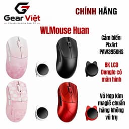 Chuột Gaming Wlmouse Huan Magnesium  Wireless siêu nhẹ 1