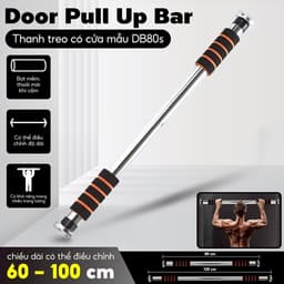 Xà Đơn Treo tường 80-130cm và Dụng Cụ Hít Đất Chống Đẩy PUSH UP BOARD Đa Năng 14in. LMS 4