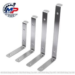 Giá Đỡ Ke Góc Vuông Chữ L Chịu Lực – Pát Treo Kệ Gỗ, Kệ Trang Trí Gắn Tường Chịu Lực Sơn Tỉnh Điện, PGT-11 3