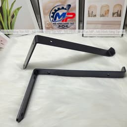 Giá Đỡ Ke Góc Vuông Chữ L Chịu Lực – Pát Treo Kệ Gỗ, Kệ Trang Trí Gắn Tường Chịu Lực Sơn Tỉnh Điện, PGT-11 5