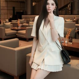 CHOUCHOU SET VEST CV LY THỜI TRANG THIẾT KẾ 7
