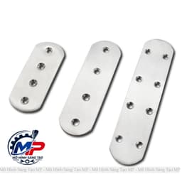 ( COMBO 5 Thanh) Thanh Nối Thẳng Inox Cao Cấp , Ke Nối Thẳng, Bản Mã Đỡ Khung Gỗ, Phụ Kiện Kim Khí, BL-08 2