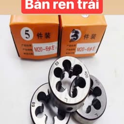 Bàn ren trái tạo ren sắt thép inox ngọt 1