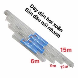 DÂY DẪN HƠI XOẮN SANGEO KHÍ NÉN PHI 5*8mm DÀI 6M-9M-12M-15M 1