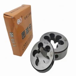 Bàn ren ống nước TRỤ G1/8-1/4-3/8-1/2-3/4-1icnh ( hệ thủy lực) tạo ren sắt thép inox ngọt 2