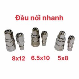 ĐẦU NỐI NHANH DÙNG CHO DÂY HƠI PHI 5*8, 6.5*10, 8*12MM _CÓ XUẤT HĐ VAT 1