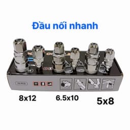 ĐẦU NỐI NHANH DÙNG CHO DÂY HƠI PHI 5*8, 6.5*10, 8*12MM _CÓ XUẤT HĐ VAT 2