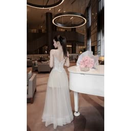 TRAN ALI ĐẦM REN NGỰC PHỐI TÙNG THỜI TRANG THIẾT KẾ 5