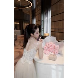 TRAN ALI ĐẦM REN NGỰC PHỐI TÙNG THỜI TRANG THIẾT KẾ 7
