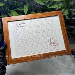Bảng trưng bày móng mẫu , khung trưng bày mẫu móng, móng làm mẫu, băng dính dán mẫu - Hoangquy.233 5