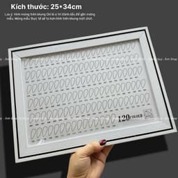 Bảng trưng bày móng mẫu , khung trưng bày mẫu móng, móng làm mẫu, băng dính dán mẫu - Hoangquy.233 2