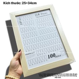 KHUNG TRƯNG BÀY MÓNG MẪU, TIỀN KỶ NIỆM DO NHÀ NƯỚC TẶNG , MÓNG LÀM MẪU, BĂNG DÍNH DÁN MẪU 6