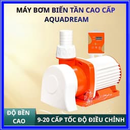 Bơm Nước Bể Cá Biến Tần AQUA-DREAM BTC 9-20 Cấp Độ, Lưu Lượng 1500-13000l/h, Điều Khiển Hiển Thị Led 2