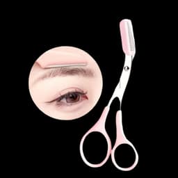 Kéo Tỉa Lông Mày Brow Glass và Bộ 3 Dao Cạo Lông Mày, Tóc Mái, Lông 4