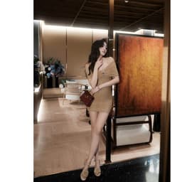 CHOUCHOU ĐẦM ÔM CHARM HOA THỜI TRANG THIẾT KẾ 3