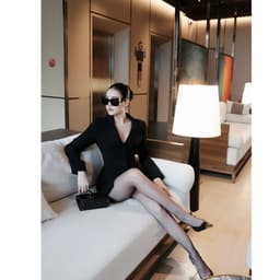CHOUCHOU SET VEST SHORT THỜI TRANG THIẾT KẾ 4