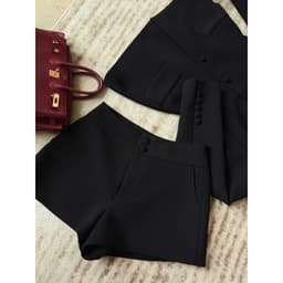 CHOUCHOU SET VEST SHORT THỜI TRANG THIẾT KẾ 8