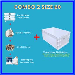 Bể Nhựa Dán Kính, Thùng Nhựa Cao Cấp Nuôi Cá Cảnh, Rùa Cảnh. Kính Mặt Siêu Trong Size 40-60cm 9