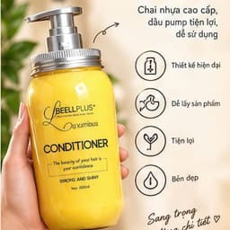 BEELL PLUS+ Bộ Dầu Gội Và Dầu Xả 500ml × 2 Chai 3