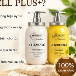 BEELL PLUS+ Bộ Dầu Gội Và Dầu Xả 500ml × 2 Chai 9