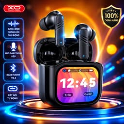 Tai Nghe Bluetooth XO Việt Nam X50 – Chống Ồn ANC, Màn Hình Cảm Ứng,Pin18H, Kháng Nước IPX4 | XO X50 2