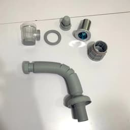 Bộ ống xả nút ruột gà bồn rửa chén, lavabo dài 113cm 6