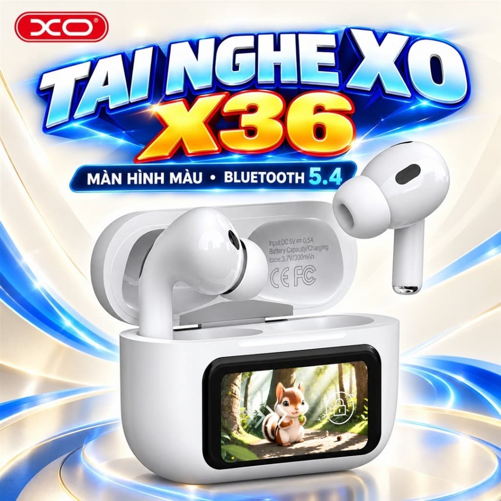 Tai Nghe Bluetooth XO-X36 Chính Hãng: Âm Thanh Đỉnh Cao, Pin 4 Giờ, Giá Rẻ Bất Ngờ|XO Việt Nam
