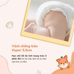 Tã Dán Momoji Extra Soft NB/S/M/L/XL/XXL/XXXL Mềm Mại, Siêu Mỏng Thoáng, Siêu Thấm Hút, An Toàn Cho Bé 4