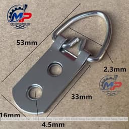 (10 Cái & 20 Cái) Móc Treo Ảnh Kim Loại, Pat Treo Khung Tranh, Phụ Kiện Lắp Ráp và Trang Trí MT-12 5