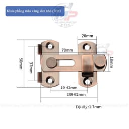 Khóa Cửa, Chốt Khóa Cửa Bền Bỉ Và Chắc Chắn Khoa-03 4
