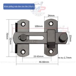 Khóa Cửa, Chốt Khóa Cửa Bền Bỉ Và Chắc Chắn Khoa-03 3